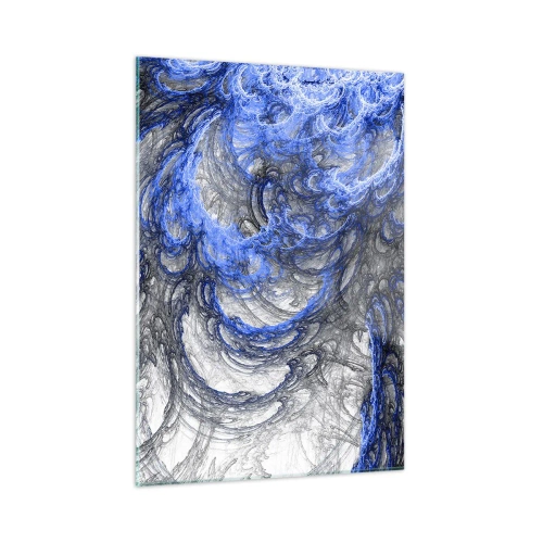 Tablou pe sticlă - Nașterea unui val - 50x70 cm