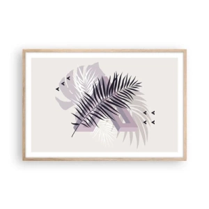 Poster în ramă de stejar deschis - Umbra unei umbre - 91x61 cm