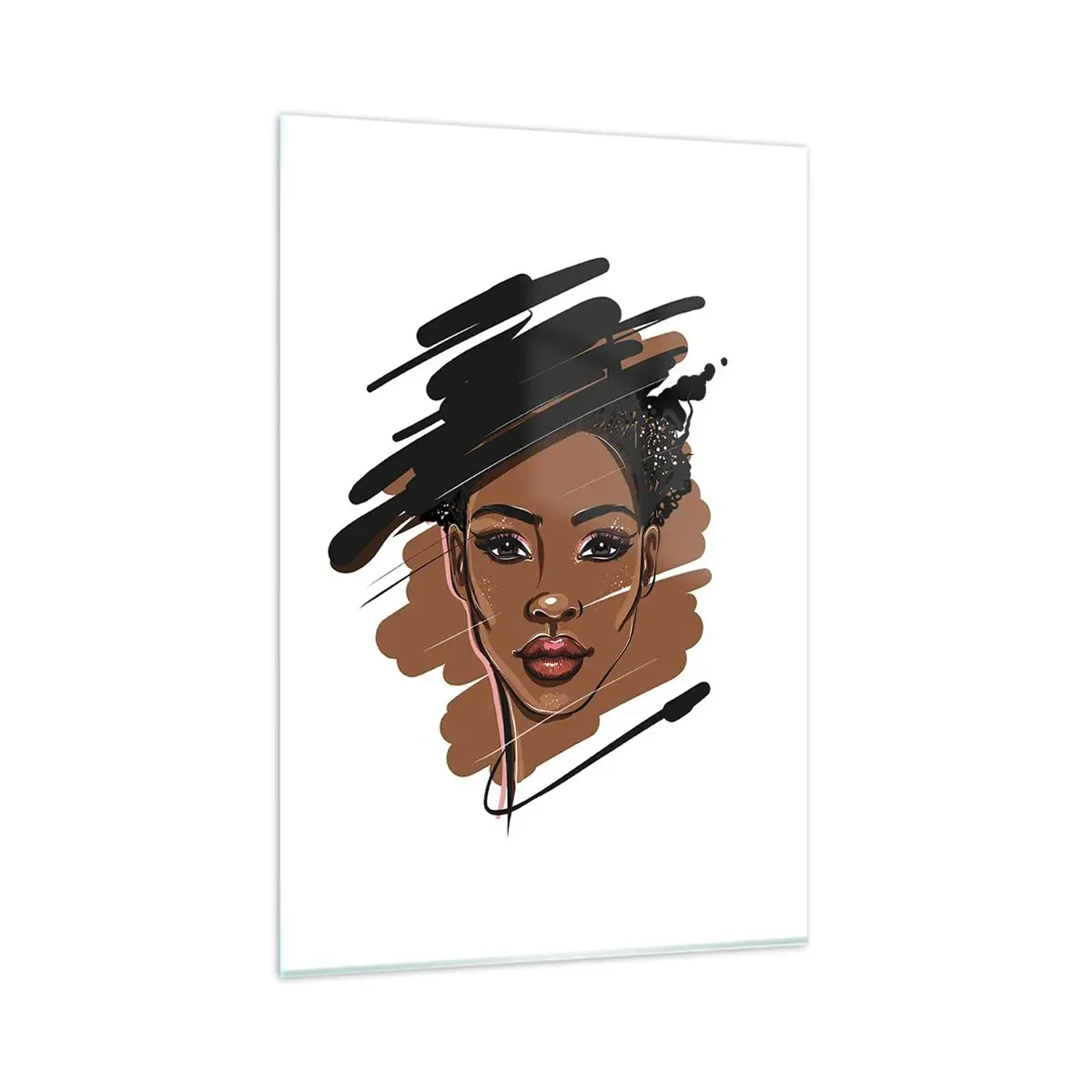 Tablou pe sticlă - Dulce ca ciocolata - 80x120 cm