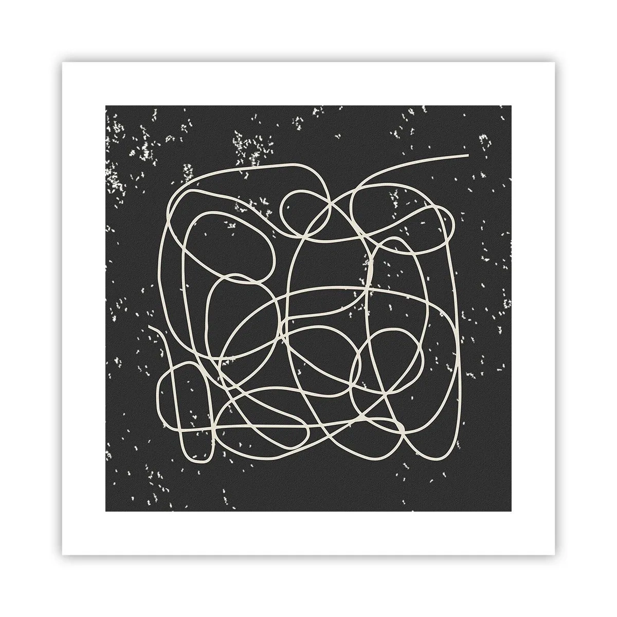 Poster - Gânduri rătăcitoare - 40x40 cm