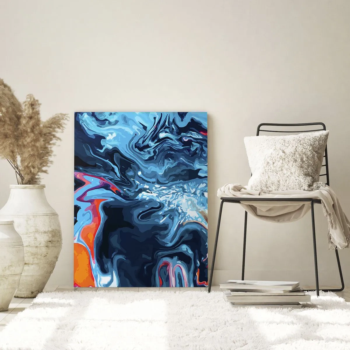 Tablou pe sticlă - Călătorie spre centrul cerului - 50x70 cm