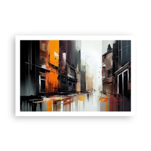 Poster - O zi ploioasă - 91x61 cm