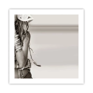 Poster - Ca o fată - 50x50 cm