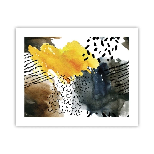 Poster - O întâlnire a elementelor - 50x40 cm