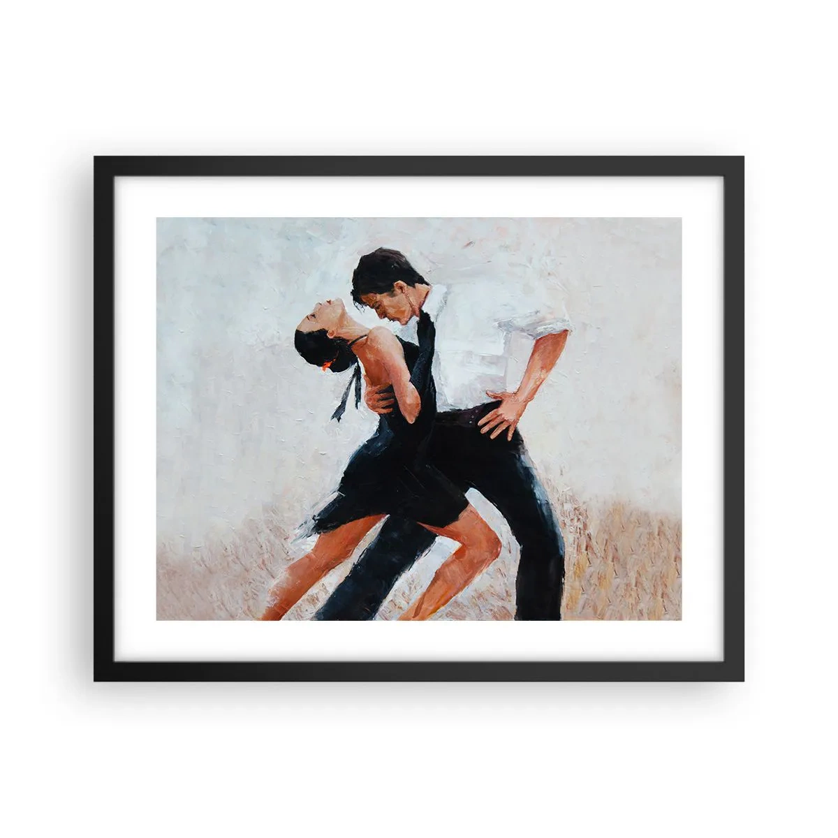 Poster în ramă neagră - Tangoul visurilor mele - 50x40 cm