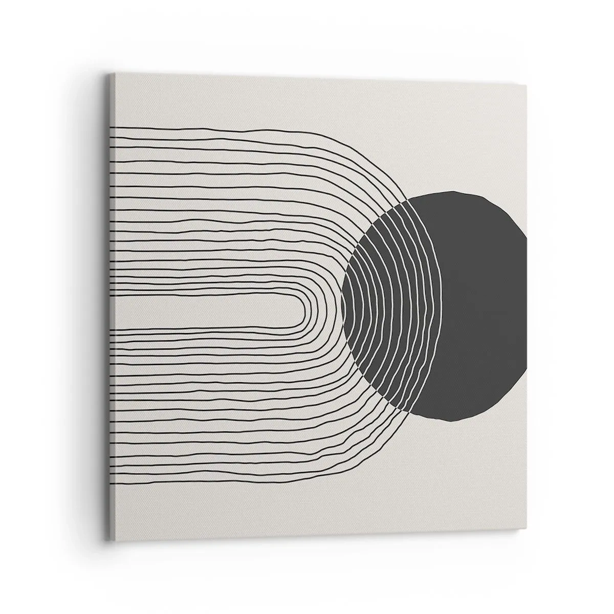 Tablou pe pânză - Tremurând și încrezător - 70x70 cm