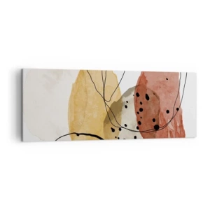 Tablou pe pânză - Ca aerul, limpezi și ușoare - 140x50 cm