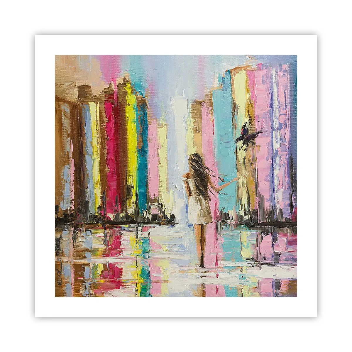 Poster - Urmați-mă - 50x50 cm