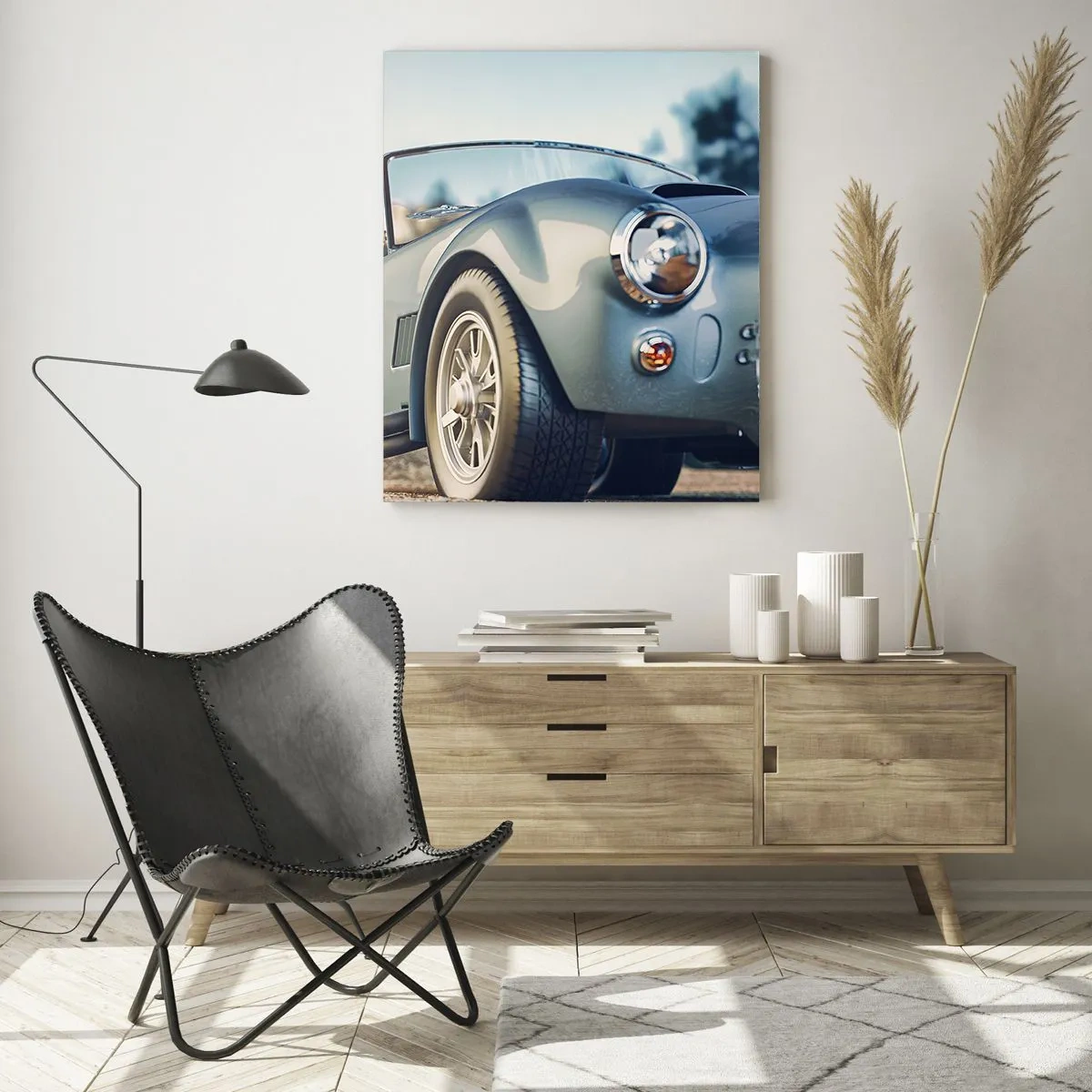 Tablou pe sticlă - Pentru că stilul contează - 50x70 cm