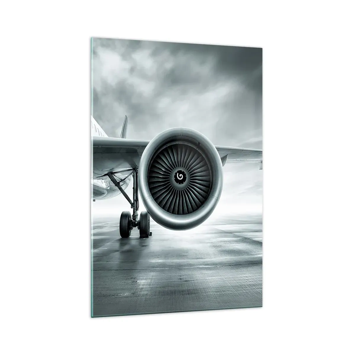 Tablou pe sticlă - Ce putere! - 70x100 cm