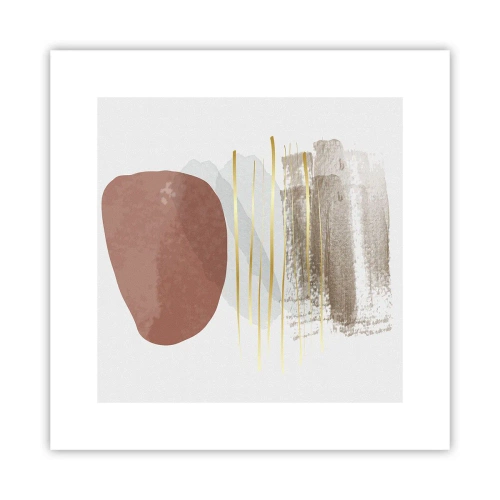 Poster - Colonadă abstractă - 30x30 cm