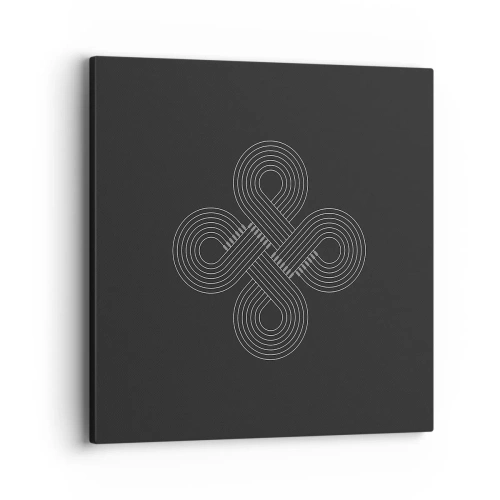 Tablou pe pânză - În spirit celtic - 40x40 cm