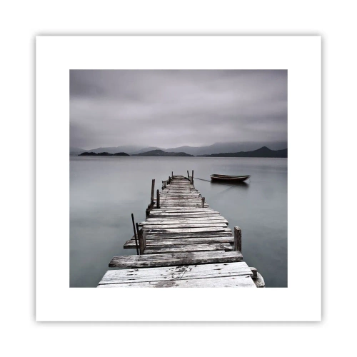 Poster - Poți pleca mâine - 30x30 cm