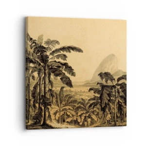 Tablou pe pânză - În stil colonial - 30x30 cm
