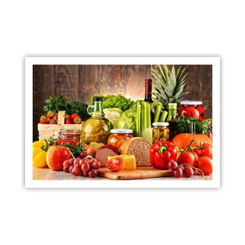 Poster - Afumate, prăjite, marinate - 91x61 cm