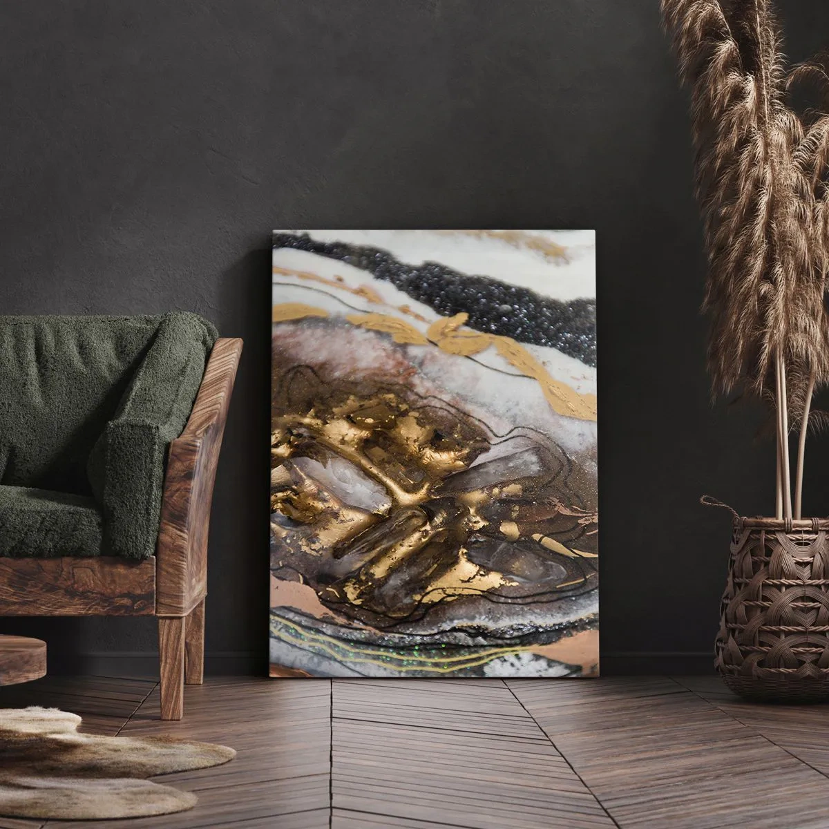 Tablou pe pânză - Elementul pământ - 50x70 cm