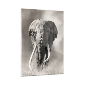 Tablou pe sticlă - Patriarh african - 50x70 cm