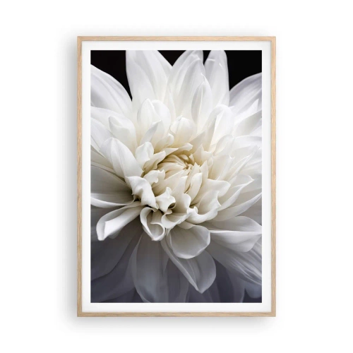 Poster în ramă de stejar deschis - Dimineața miresei - 70x100 cm