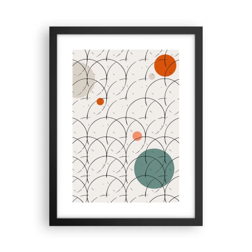 Poster în ramă neagră - În spiritul pop-art - 30x40 cm