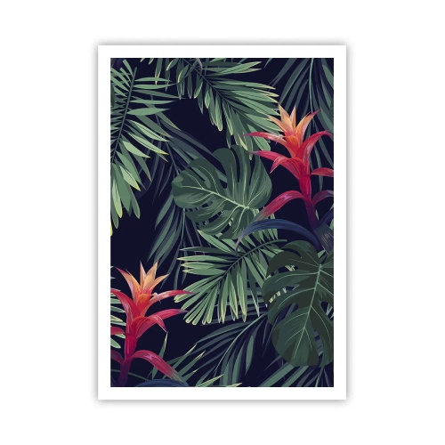 Poster - Flacăra verde - 70x100 cm