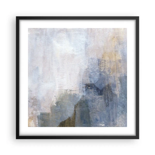 Poster în ramă neagră - Tonuri  și acorduri de culoare - 50x50 cm