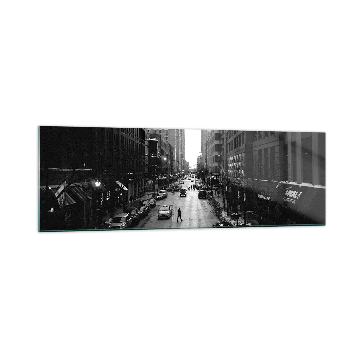 Tablou pe sticlă - O altă zi ca în fiecare zi - 160x50 cm