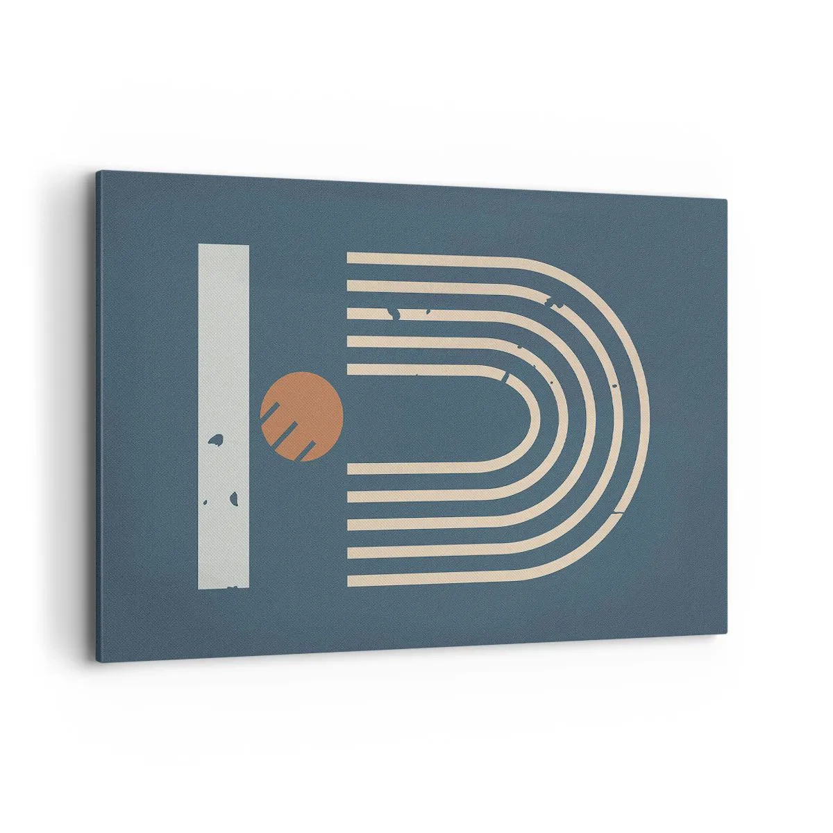 Tablou pe pânză - Geometrie în funcție de rodie - 120x80 cm