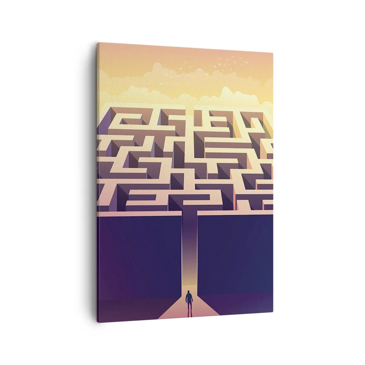 Tablou pe pânză - Momentul deciziei - 50x70 cm