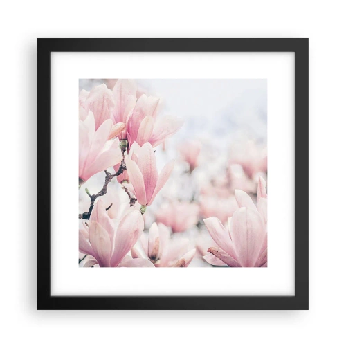 Poster în ramă neagră - Idealul de subtilitate - 30x30 cm