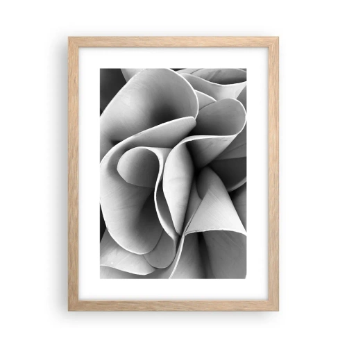 Poster în ramă de stejar deschis - Se întâmplă în spațiu - 30x40 cm