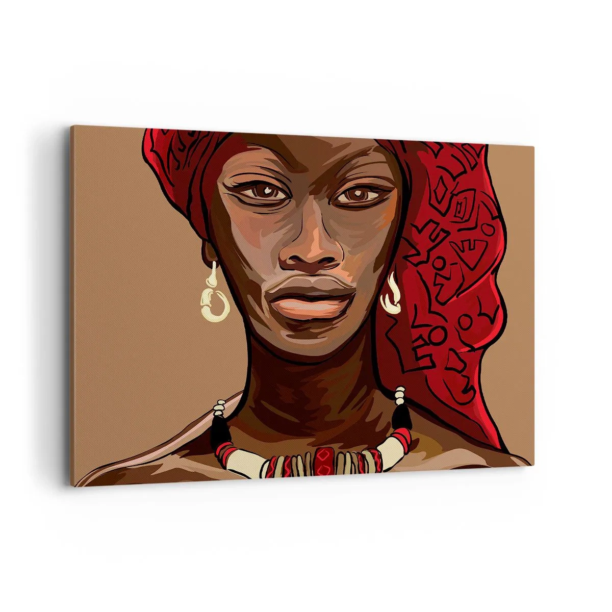 Tablou pe pânză - Venus din abanos - 120x80 cm