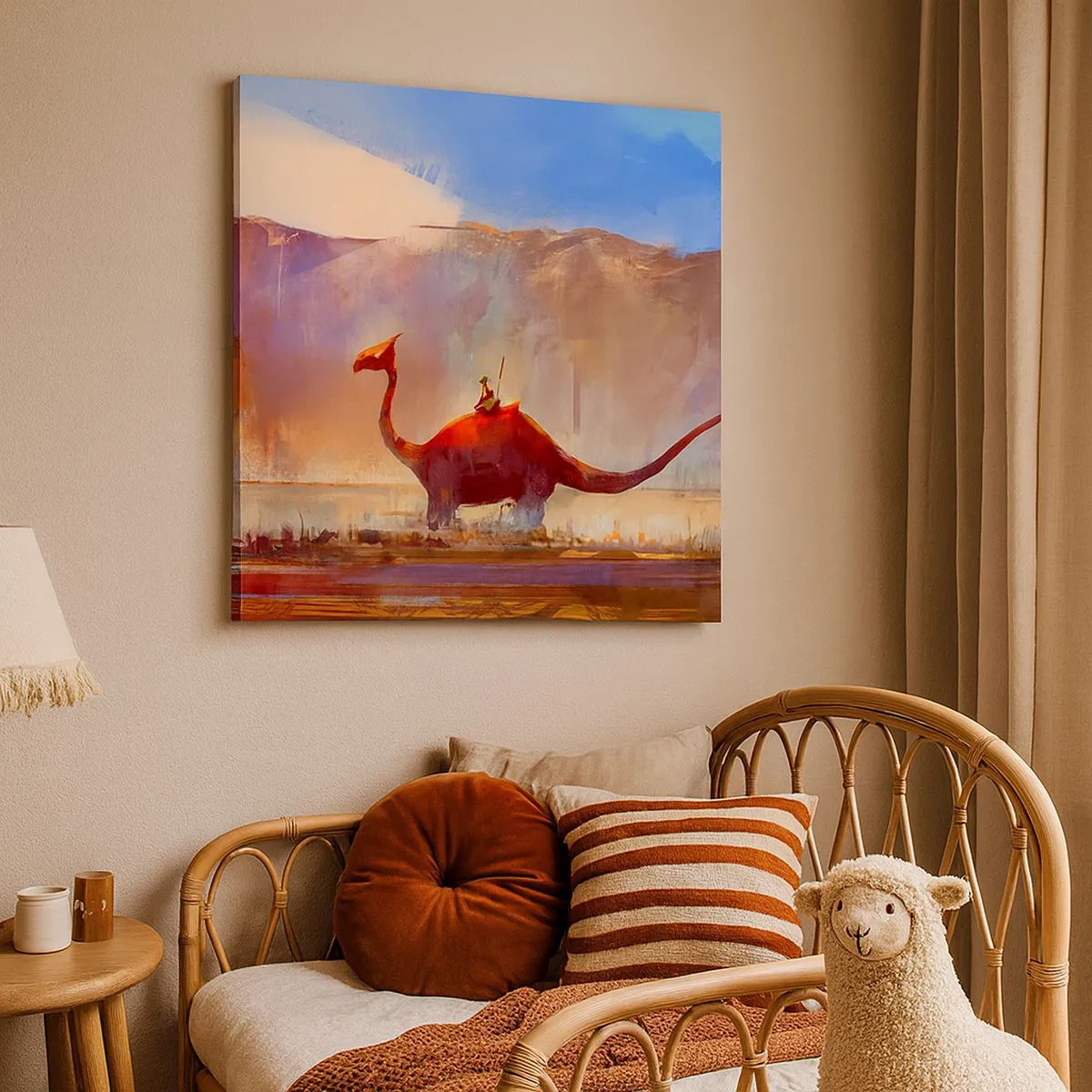 Tablou pe pânză - Dacă nu ar fi dispărut - 30x30 cm