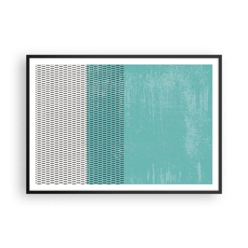 Poster în ramă neagră - Compoziție echilibrată - 100x70 cm