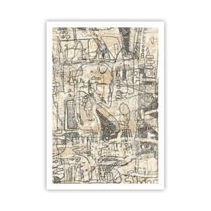 Poster - Așteaptă să fie descifrat - 70x100 cm