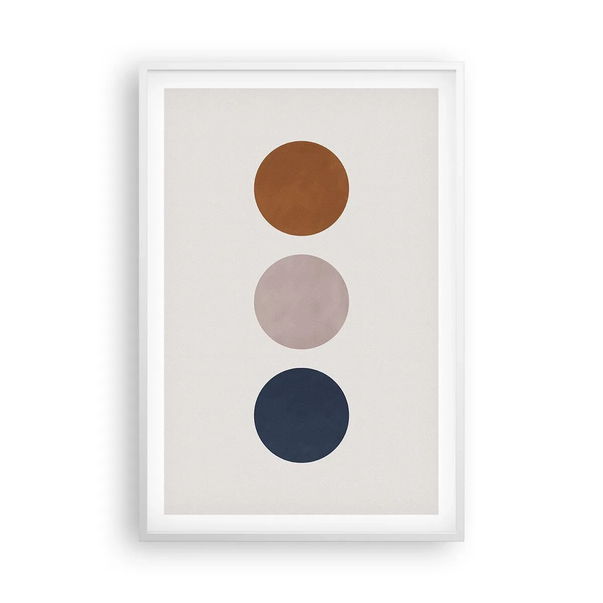 Poster în ramă albă - Simbol de excelență - 61x91 cm