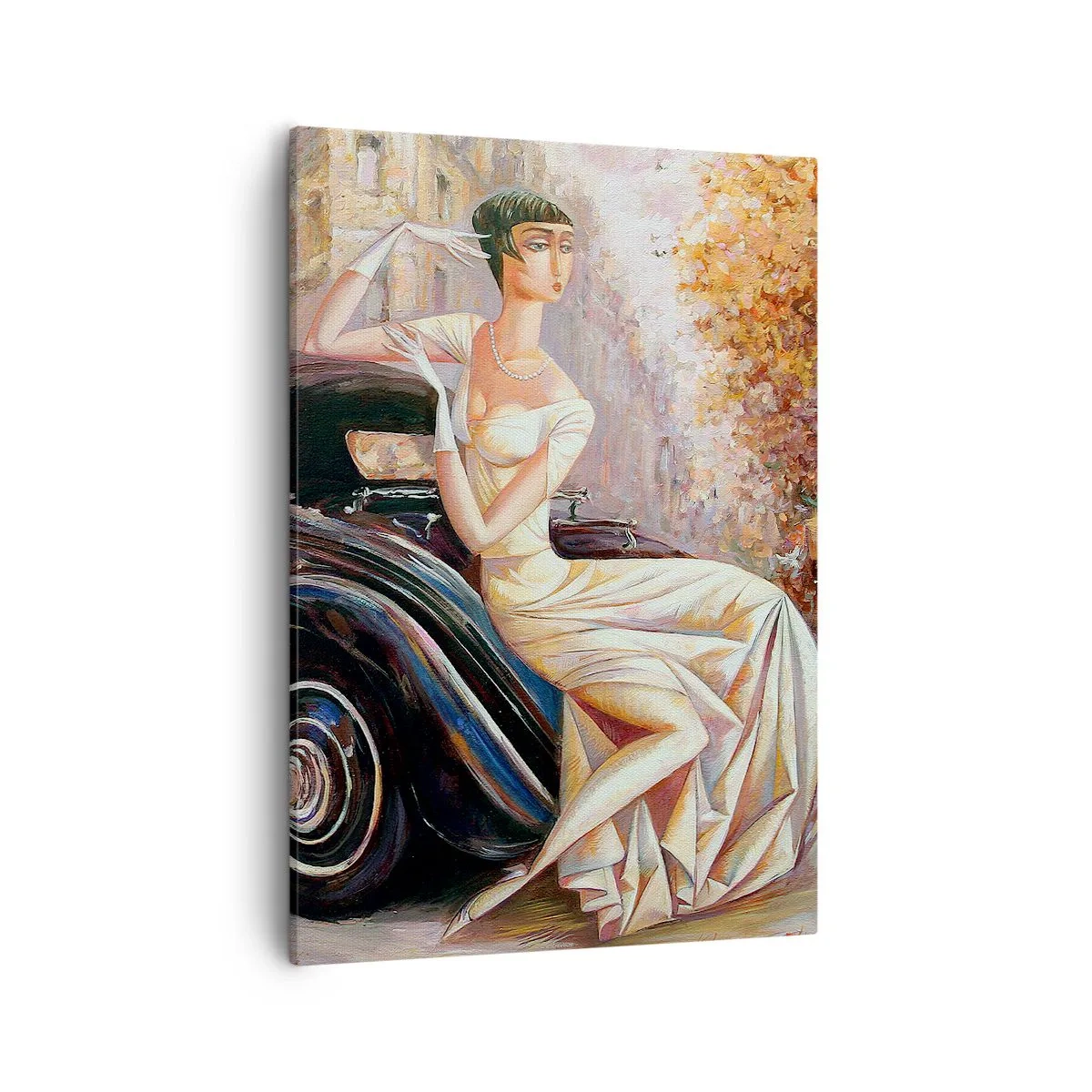 Tablou pe pânză - Eleganță retro - 50x70 cm