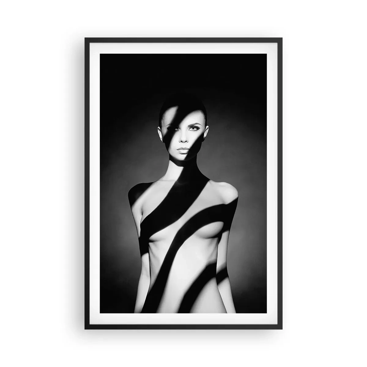 Poster în ramă neagră - La strălucire și la umbră - 61x91 cm