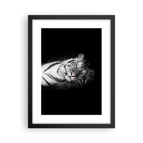 Poster în ramă neagră - Sălbăticie și pace - 30x40 cm