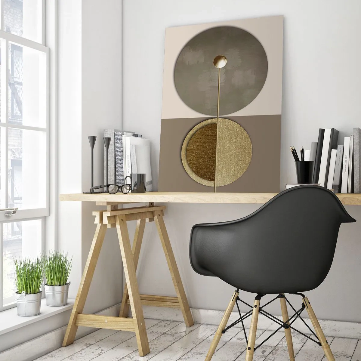 Tablou pe sticlă - Echilibru perfect - 70x100 cm