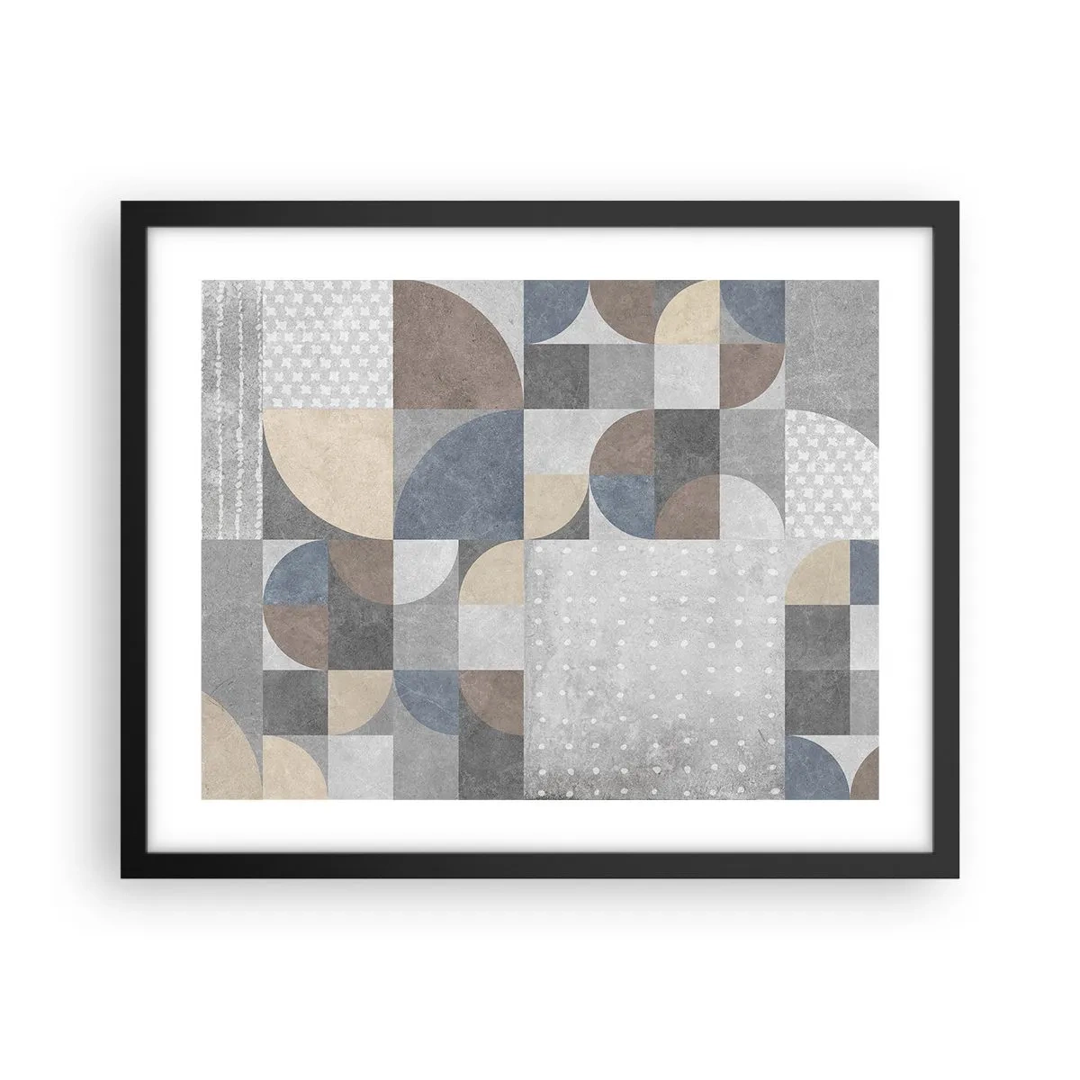 Poster în ramă neagră - Fantezie ceramică - 50x40 cm