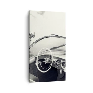 Tablou pe pânză - E timpul pentru cei bogați - 45x80 cm