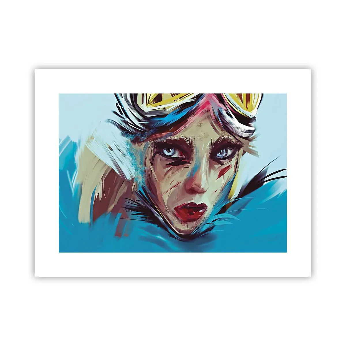 Poster - Războinica de drum - 40x30 cm