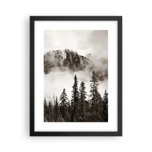 Poster în ramă neagră - Stăpânul de granit - 30x40 cm