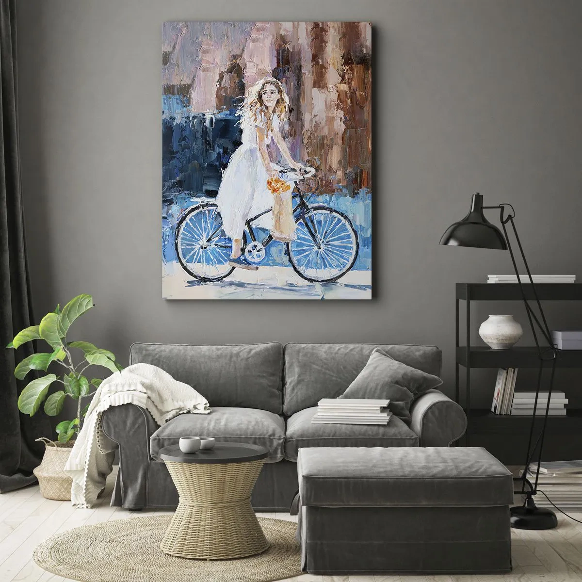 Tablou pe pânză - Bucurie de dimineață - 65x120 cm