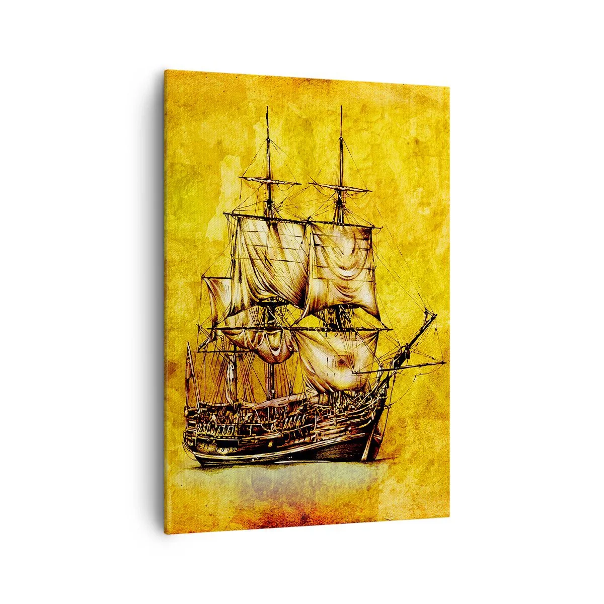 Tablou pe pânză - Ne îndreptăm spre Tortuga! - 70x100 cm