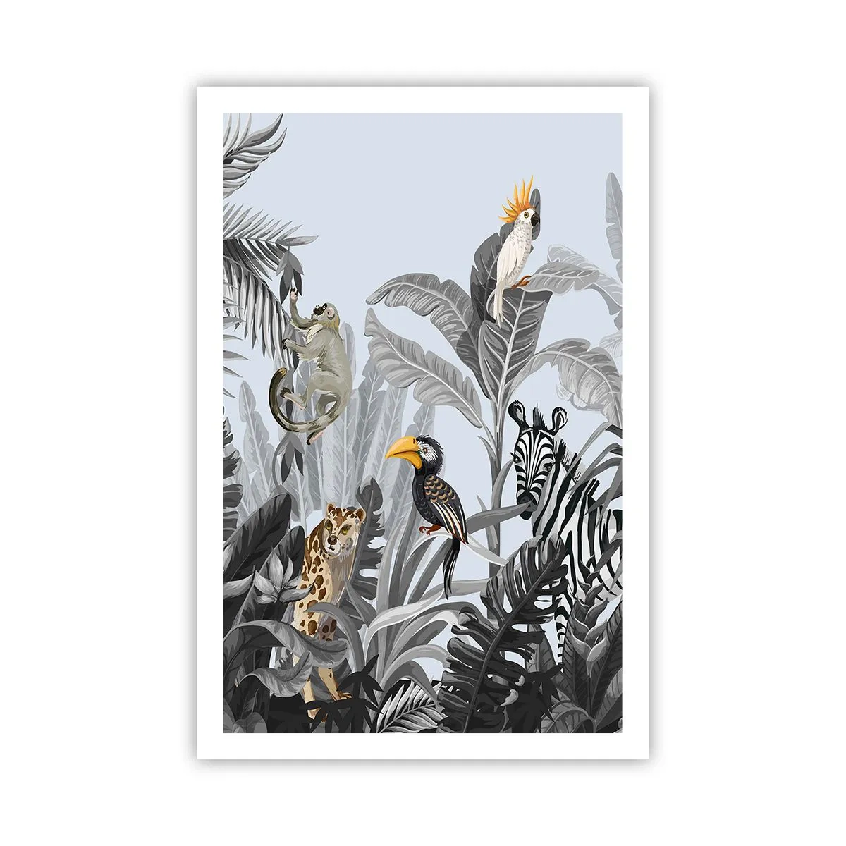 Poster - O fabulă africană - 61x91 cm