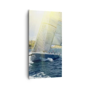 Tablou pe pânză - E timpul să părăsim orașul - 65x120 cm