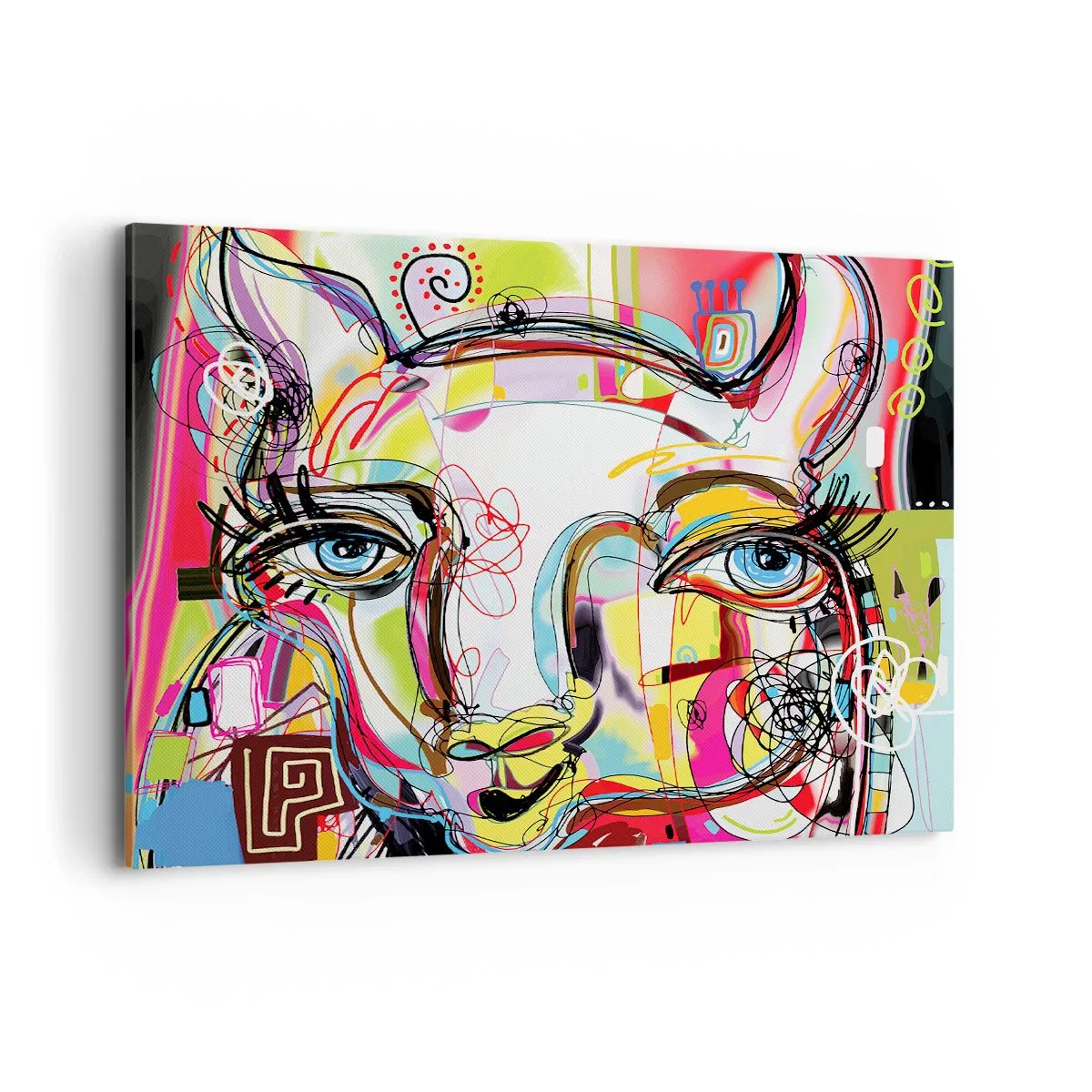 Tablou pe pânză - Bogăția naturii feline - 120x80 cm