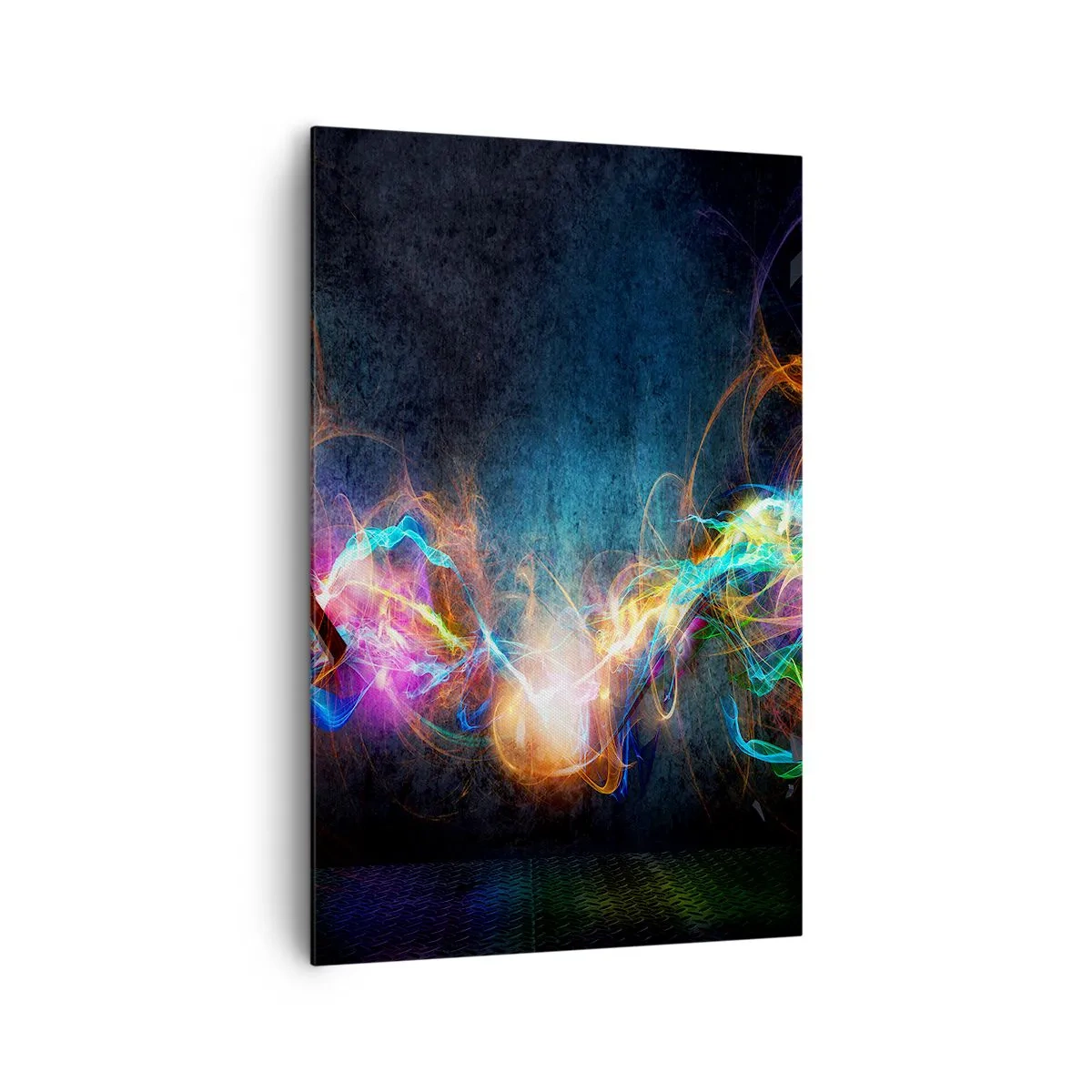 Tablou pe pânză - Cu bucurie împotriva întunericului - 80x120 cm