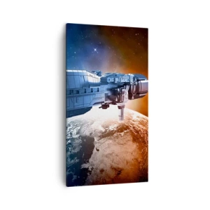 Tablou pe pânză - Observator atent - 45x80 cm